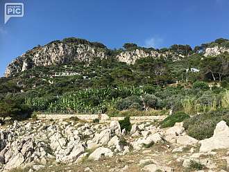 Turistická stezka na Capri