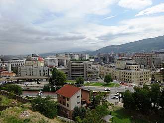 Skopje - hlavní město Makedonie