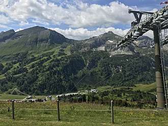 Rakouské lyžařské středisko Obertauern v létě