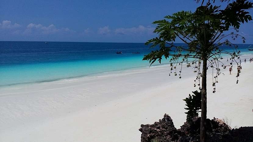 Zanzibar - Nungwi - jedna z nejkrásnějších pláží