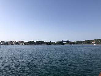 Most mezi Pašmanem a Ugljanem