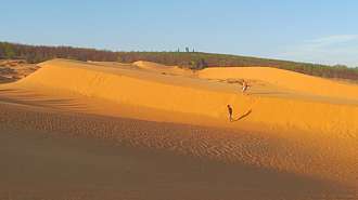Red Sand dunes