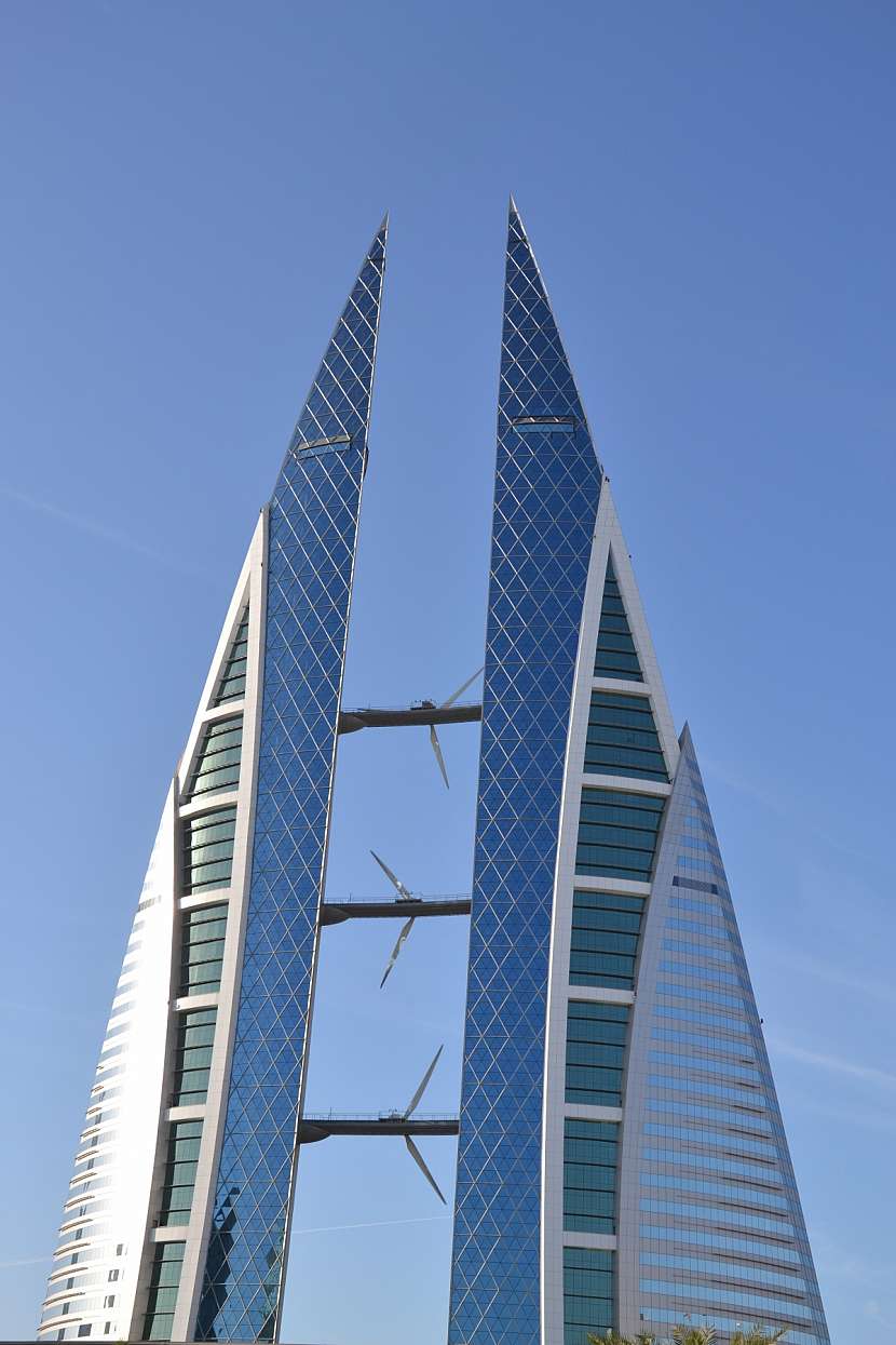 Věže bahrajnského World Trade Center v Manamě