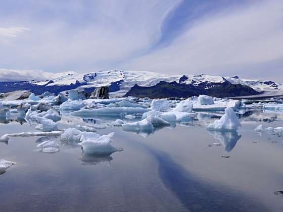 Ledovcová laguna Jökulsárlón