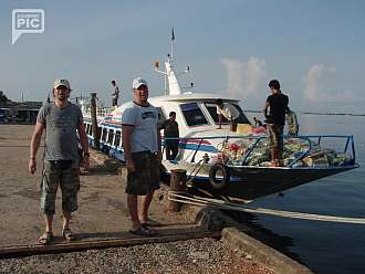 lodi z koh Kongu do Sihanoukville
