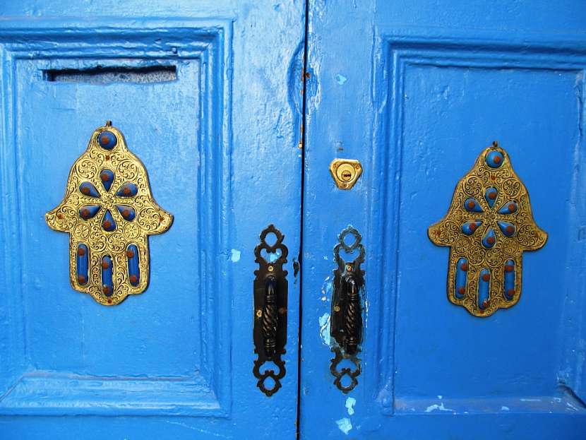 Marocké dveře....