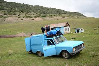 Cestujeme Kyrgyzstánem: stopem, busem, taxíkem!