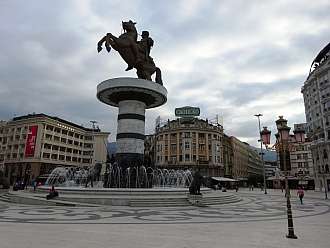 Skopje - hlavní město Makedonie