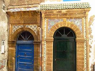 Marocké dveře....
