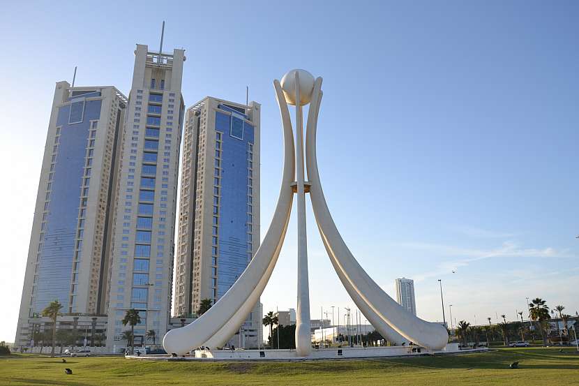 Perlový pomník v Bahrajnu 2011