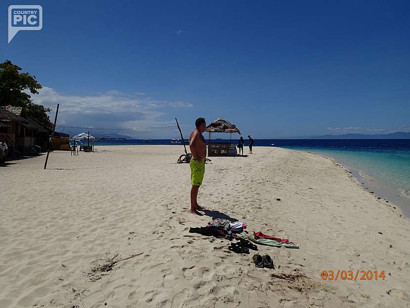 White beach na Moalboal,Cebu