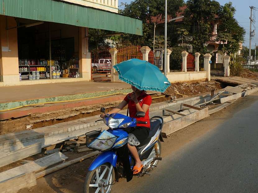 Jak to chodí na hranicích Thajska a Laosu