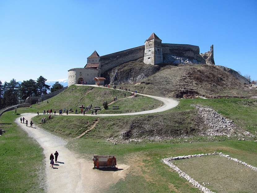 hrad Rasnov