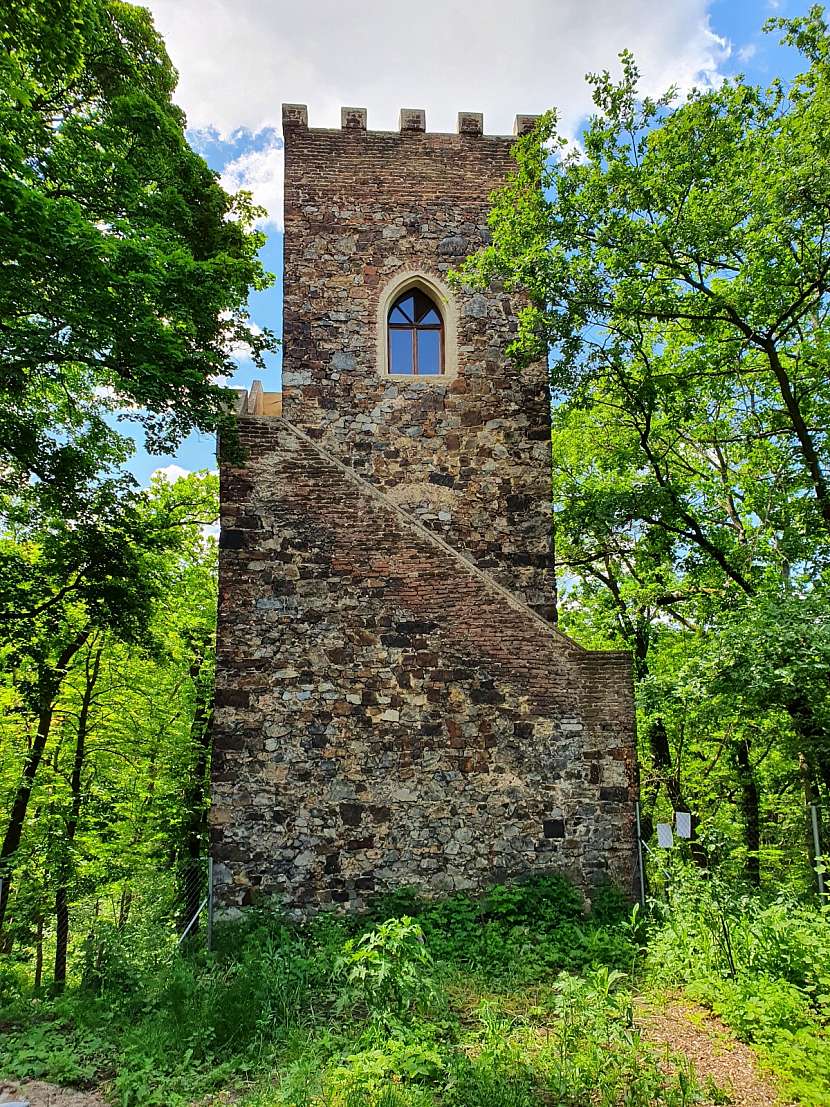 Vyhlídková věž Cibulka v pražských Košířích.