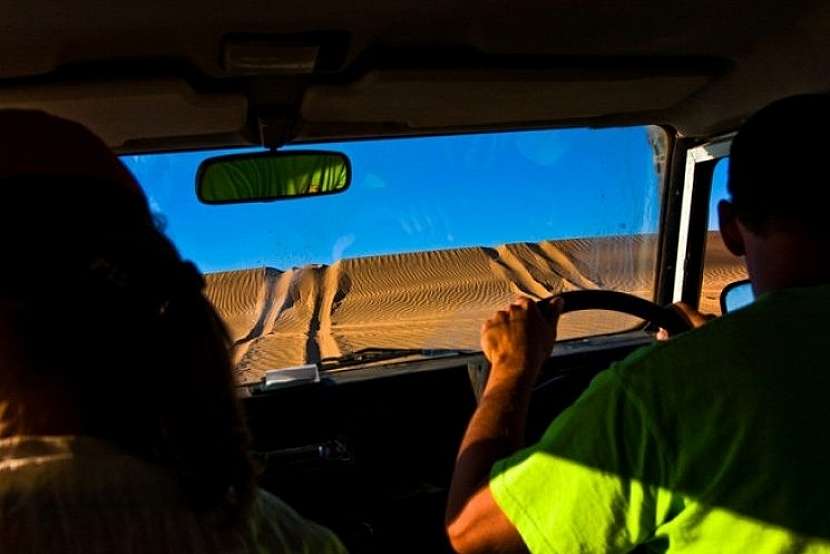 Adrenalinová jazda v púšti Namib