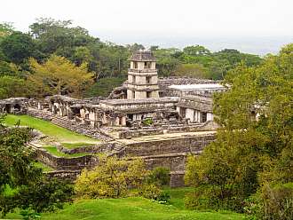 Mexico - Misol-ha, Agua Azul a Palenque