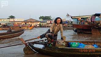 trh v delte Mekongu