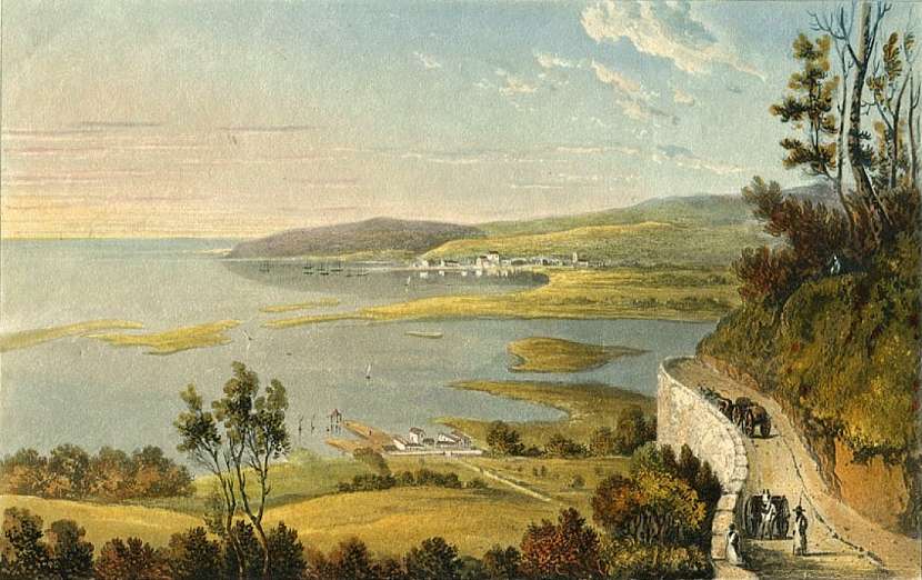 Montego Bay v roce 1820.