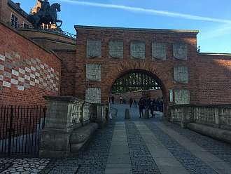 Polský Krakov, královský zámek Wawel a starý židovský hřbitov
