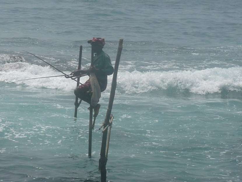 Nebudete se stačit divit - Výuka rybolovu na Cejlonu