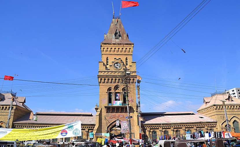 Nejstarší trh ve městě - Empress Market.