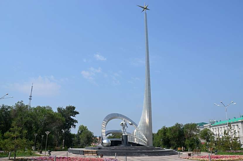 Gagarinův pomník.
